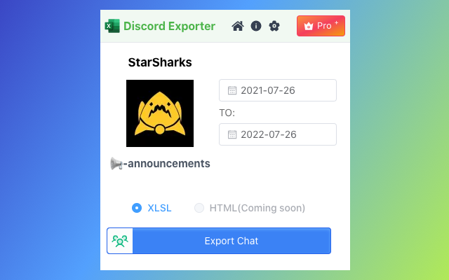 Discord Chat Exporter - Discord Export