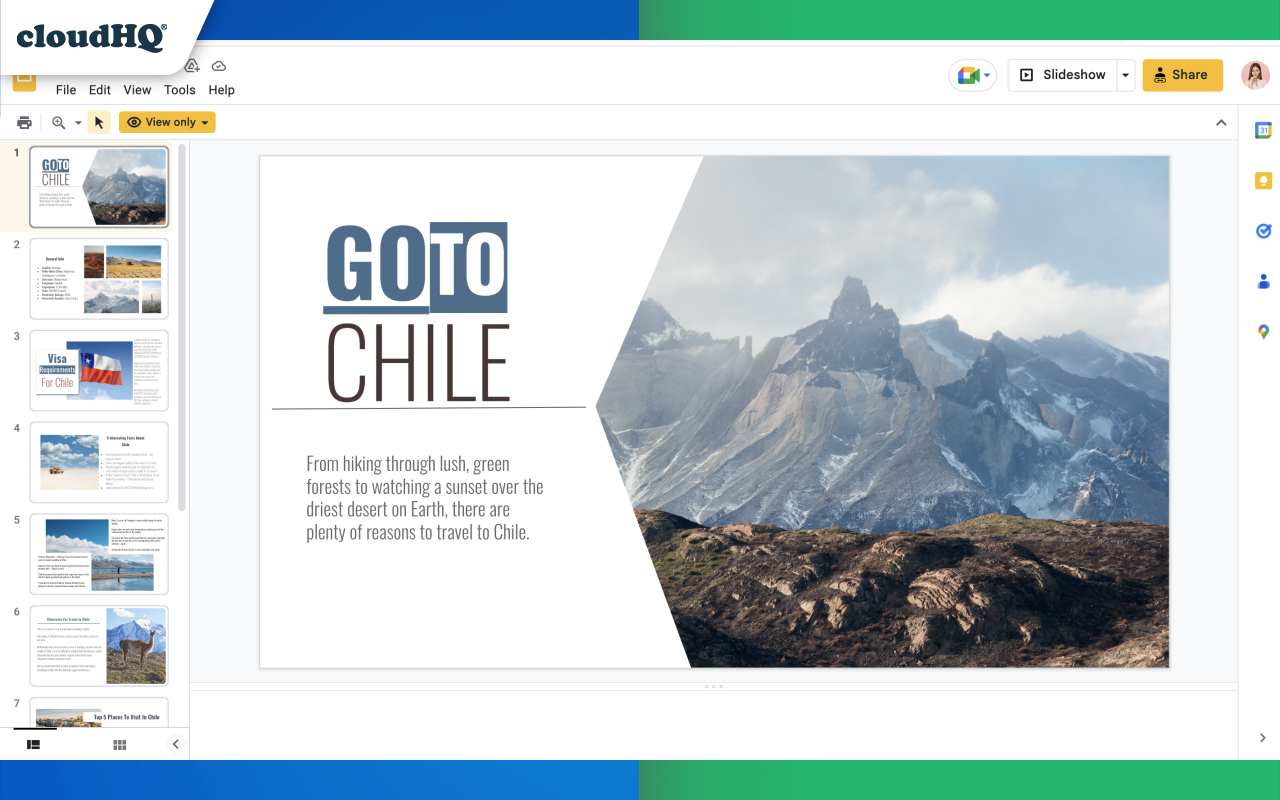 Templates for Google Slides™ by cloudHQ