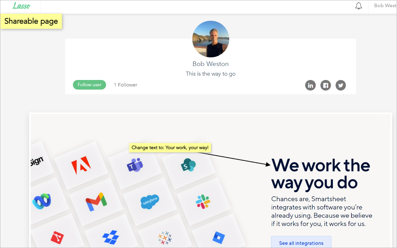 Screenshot & Bookmark Manager by Lasso