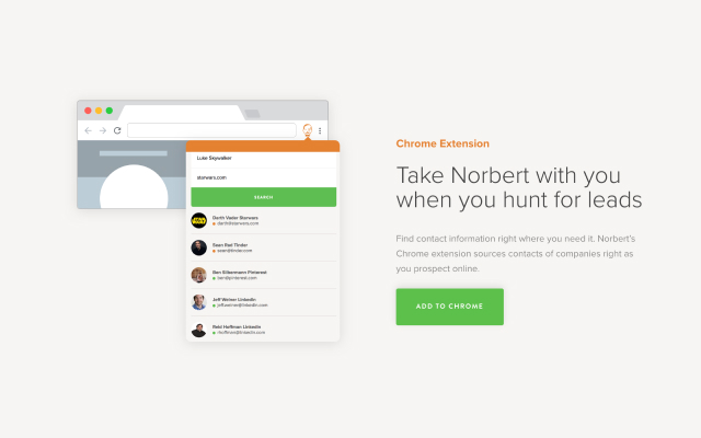 Email Finder by VoilaNorbert
