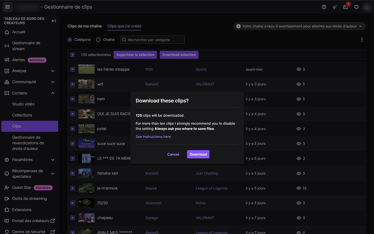 Twitch Clip Downloader