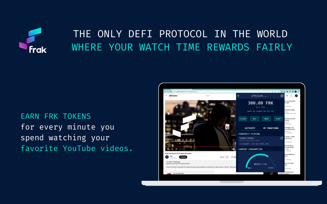 FRAK - Earn Money Watching YouTube