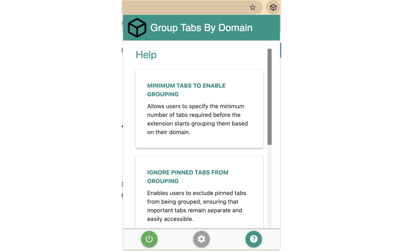 Group Tabs By Domain