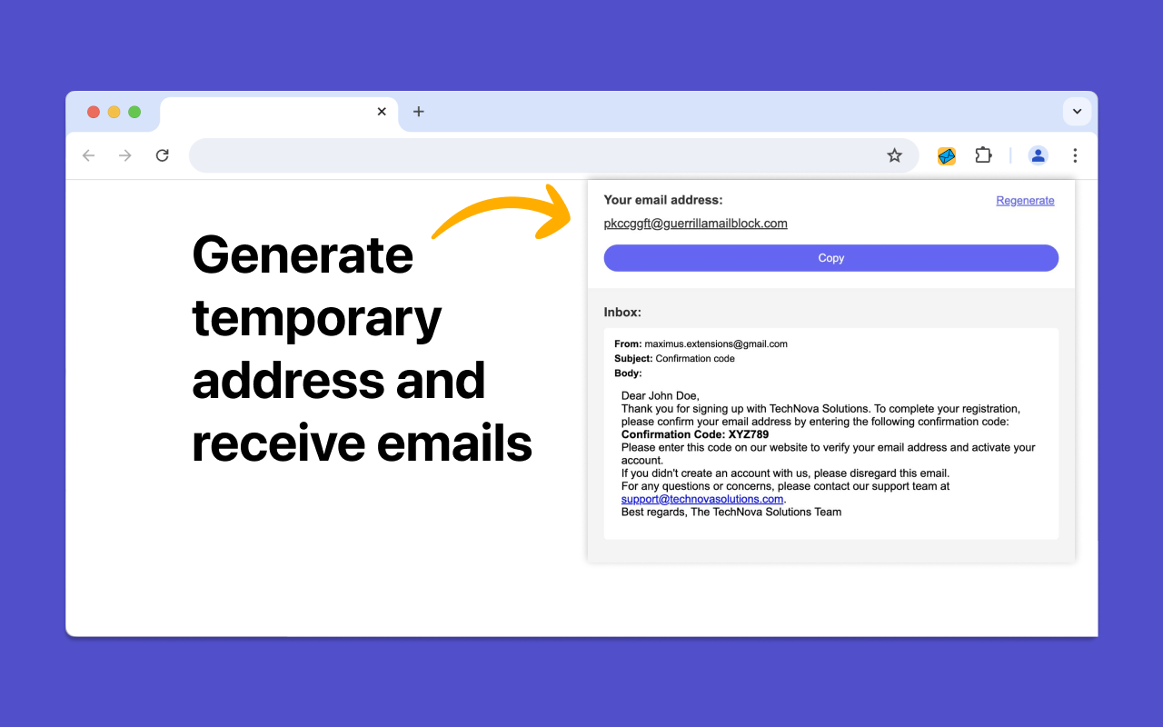 臨時信箱 - Email Generator
