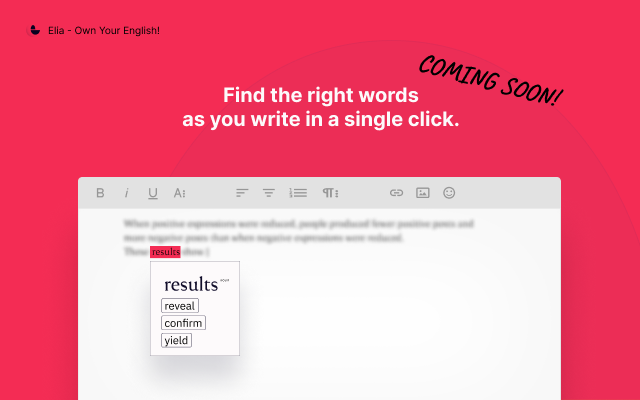 Elia – Own your English!