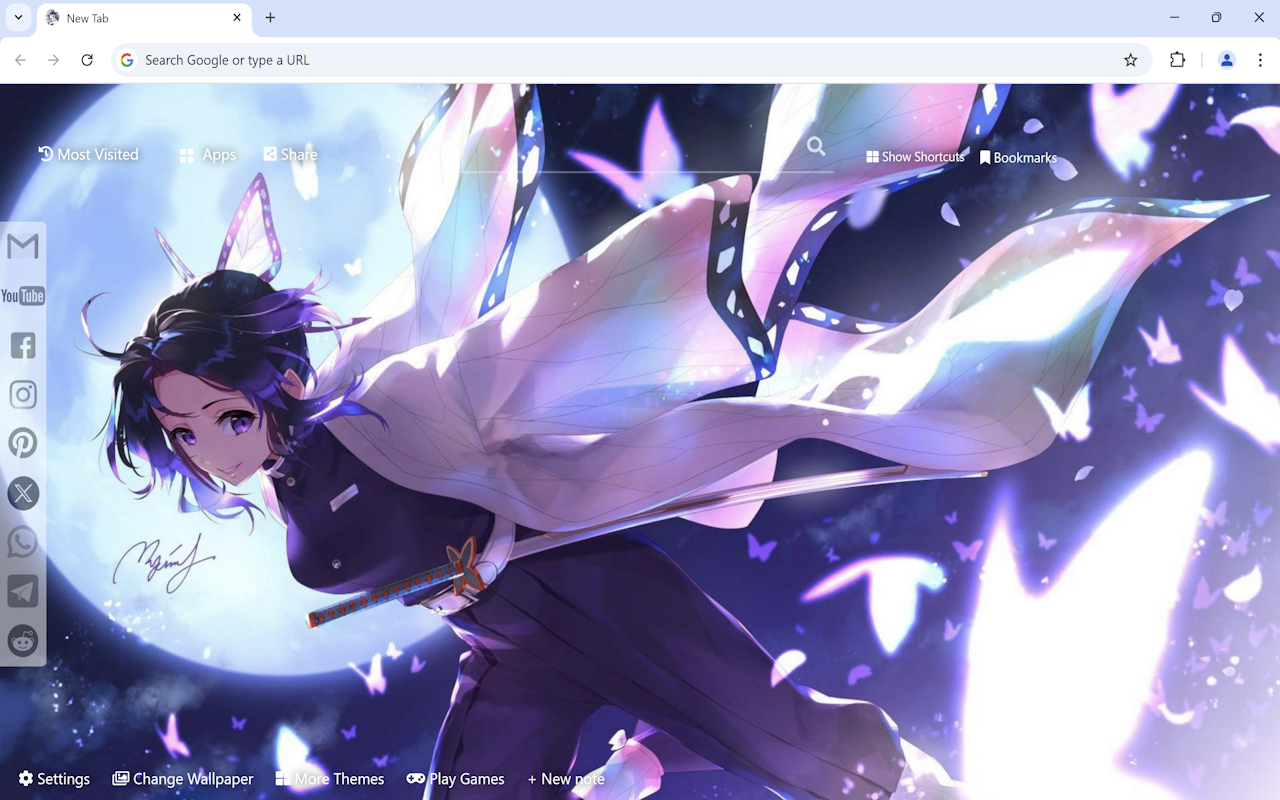 Demon Slayer Shinobu Kocho Wallpaper