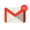 Gmail app badge notification