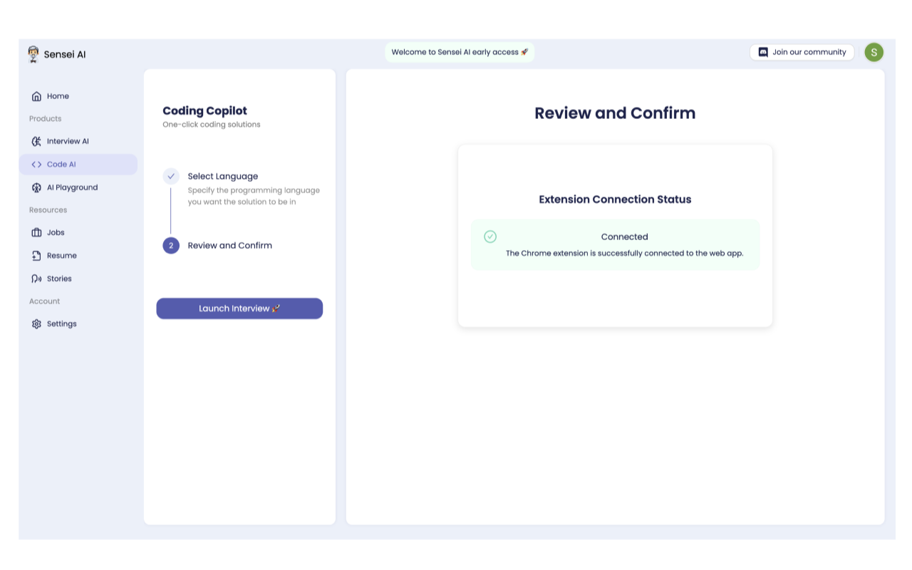 Sensei AI Coding Copilot