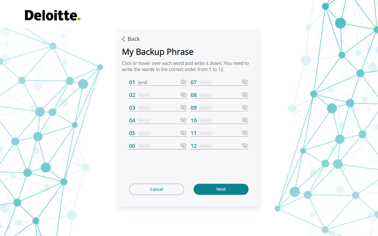 Deloitte Credentials Wallet