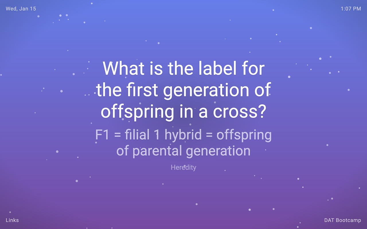 DAT Bootcamp Biology