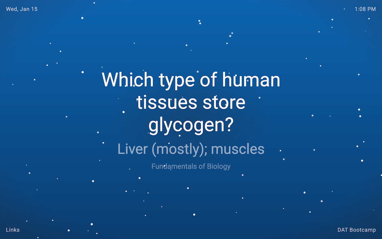 DAT Bootcamp Biology