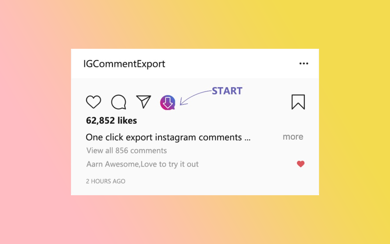 export instagram
