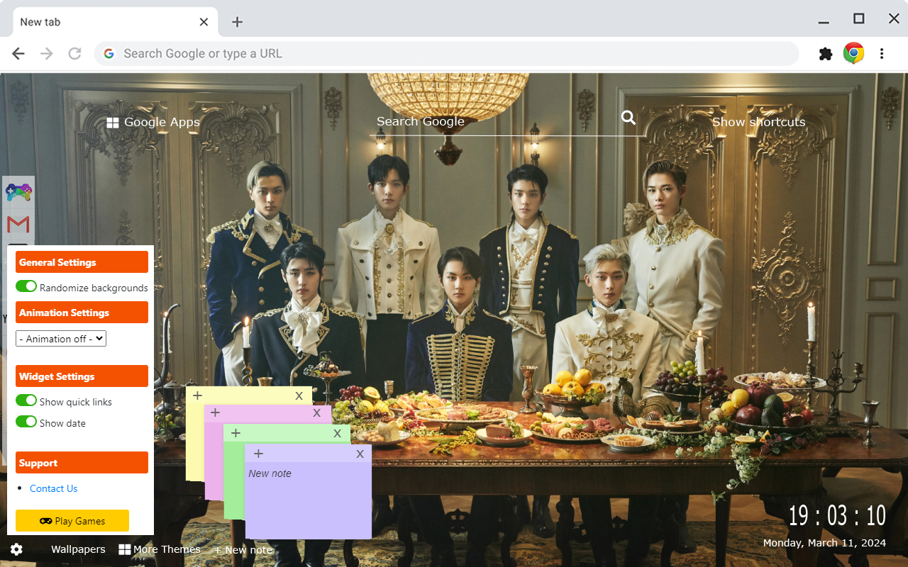 ENHYPEN Current Wallpapers New Tab by Gameograf