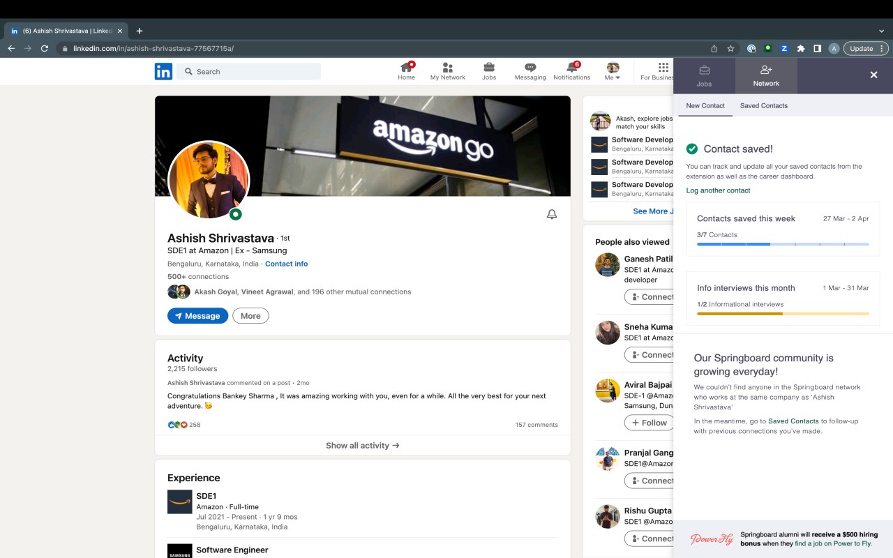Springboard JobTracker