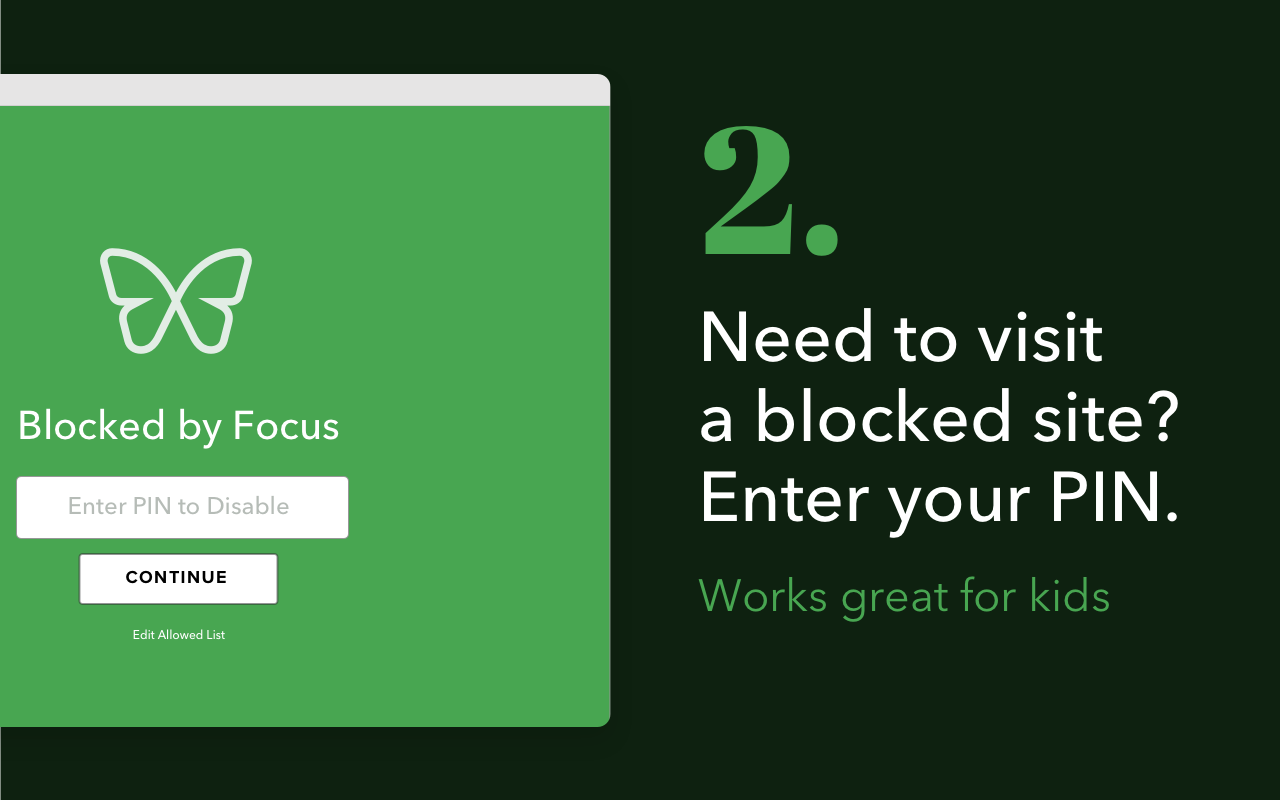 Focus - On Your Work