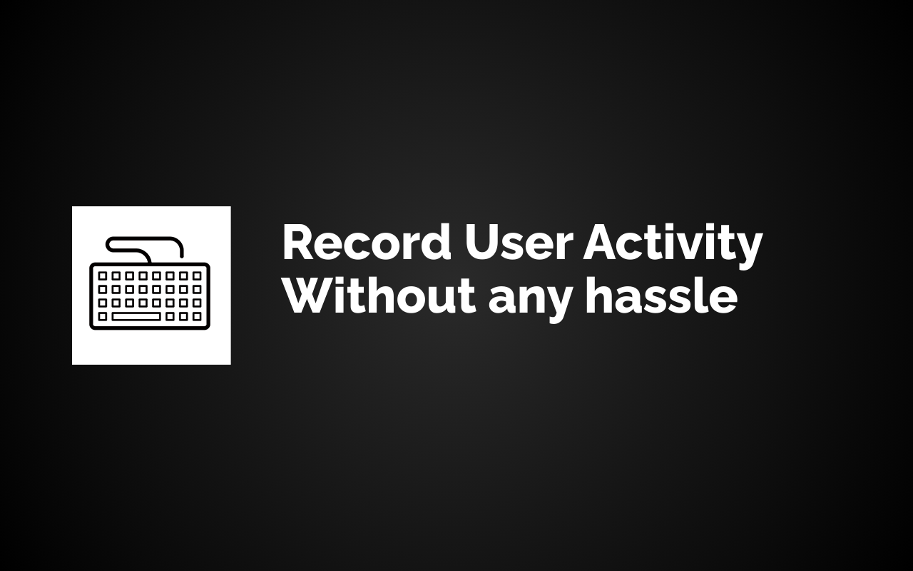 Keyboard History Recorder