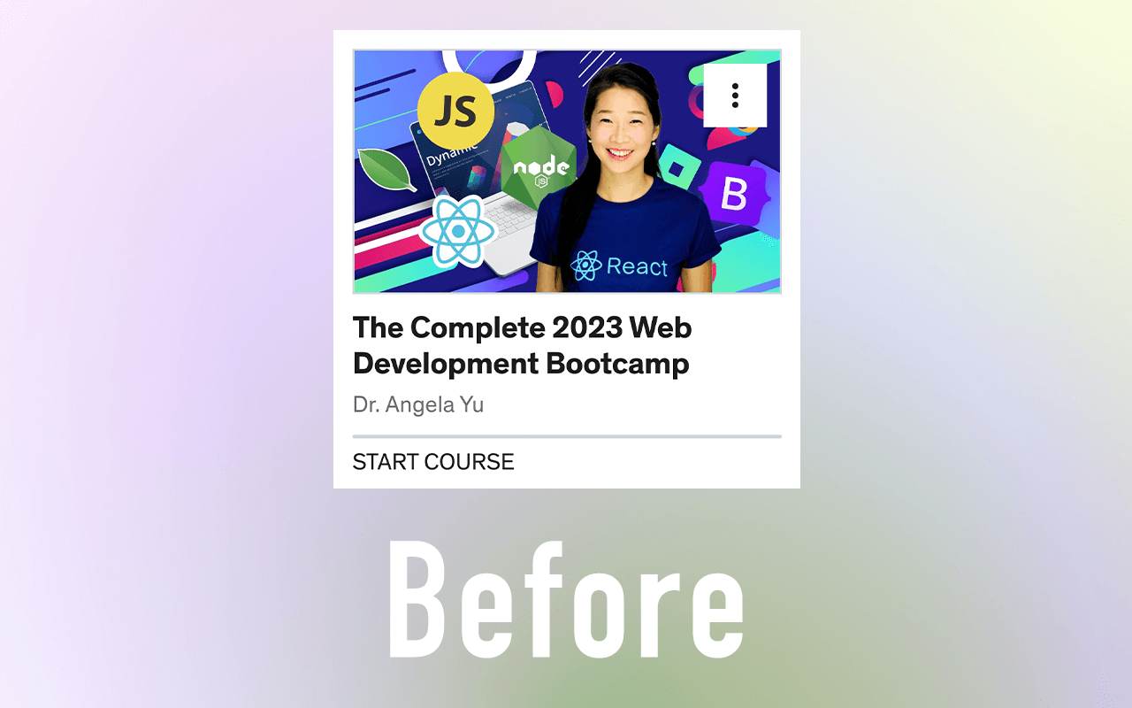 Udemy - Improved Course Library