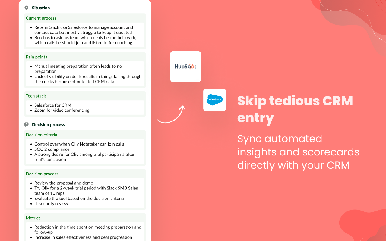 Oliv.AI - Your AI Sales Copilot