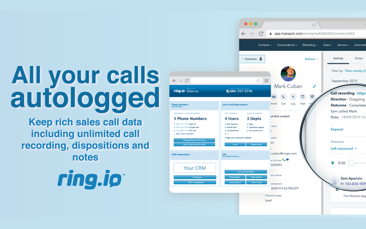 Ring.io Web Phone