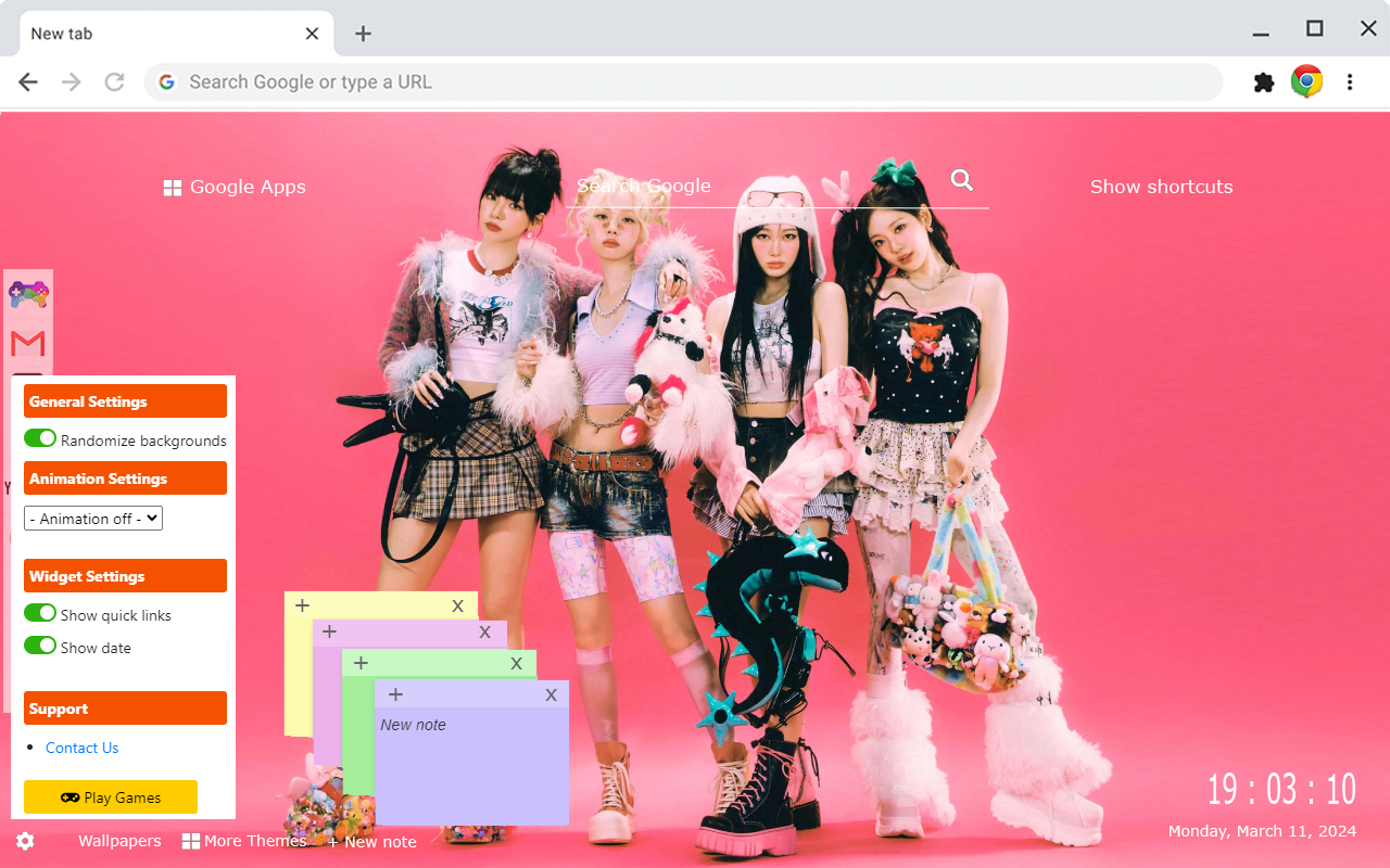 Aespa Wallpapers New Tab by Gameograf