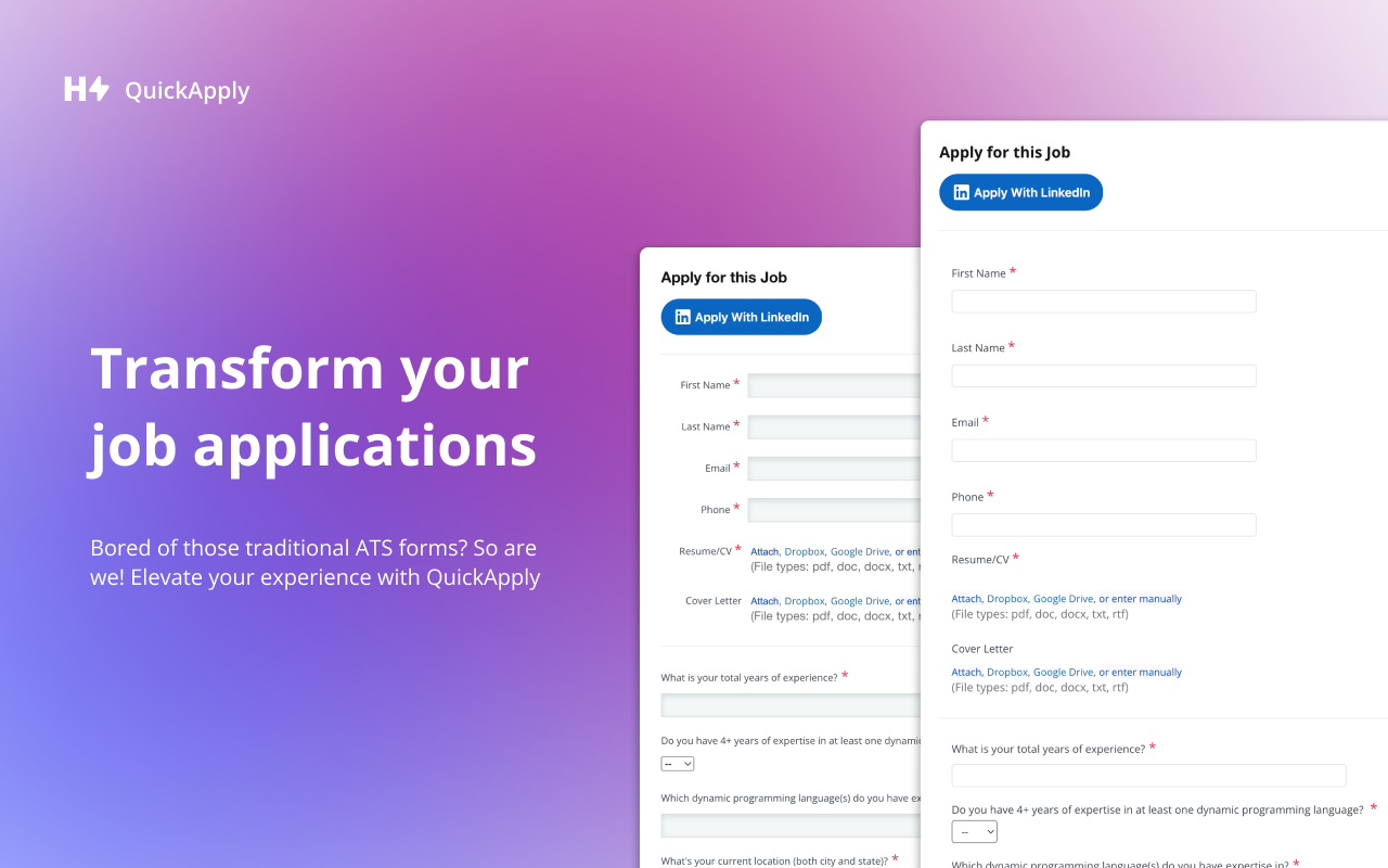 HackerRank QuickApply