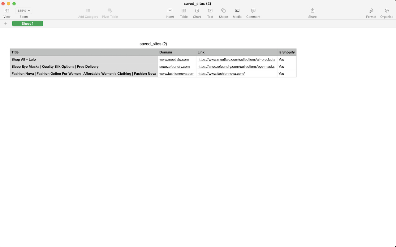Shopify Checker and Detector