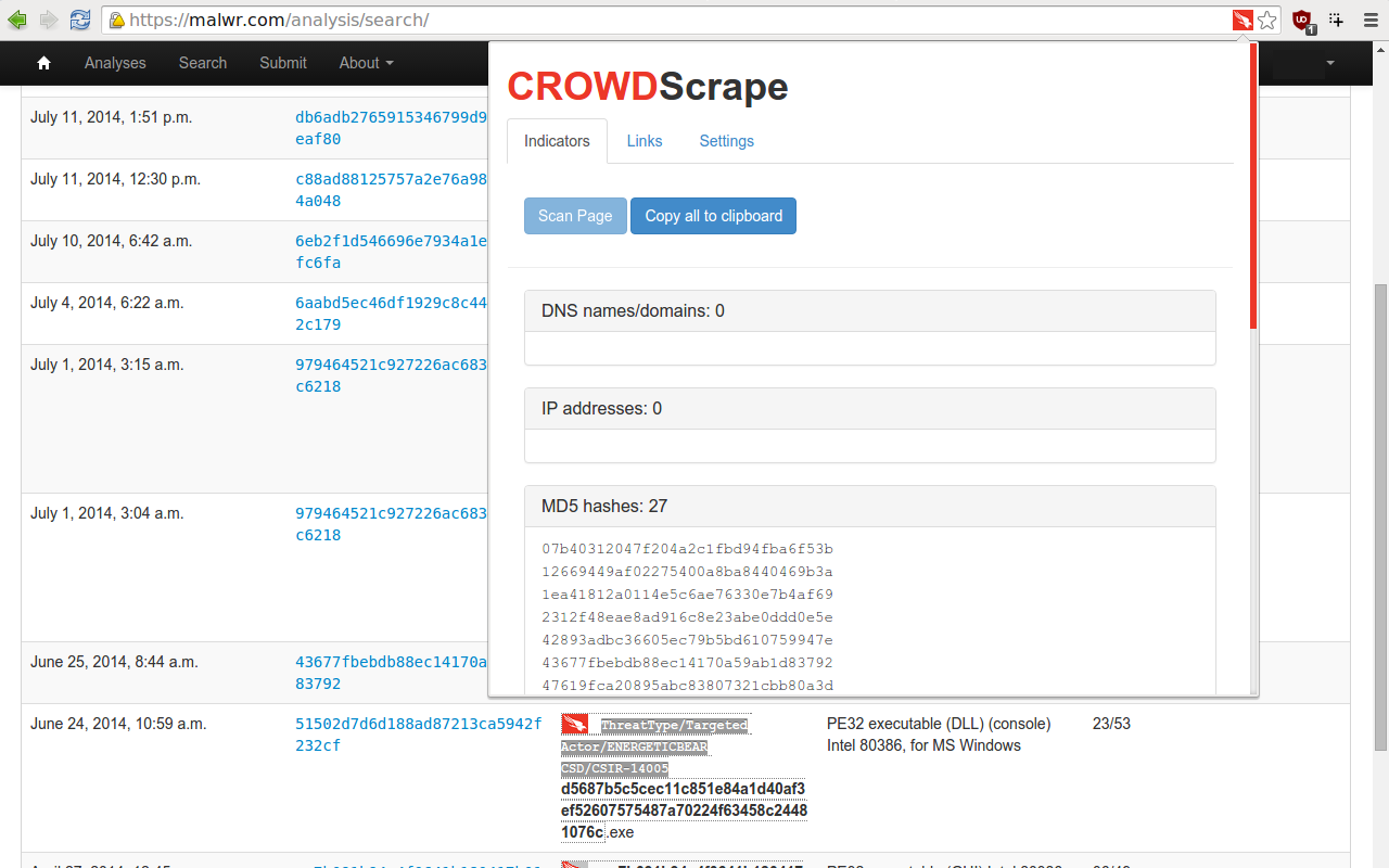 CrowdScrape