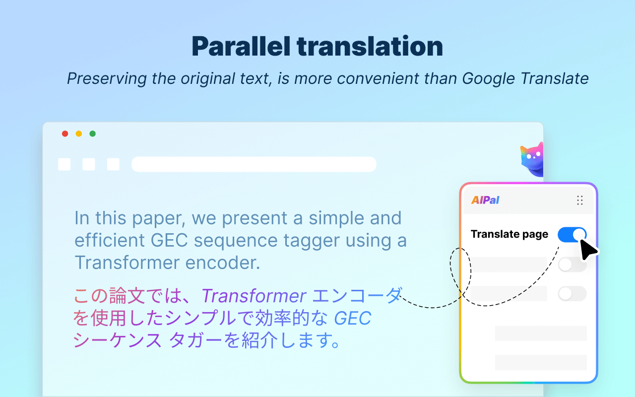 AIPal: When Webpage Meet AI