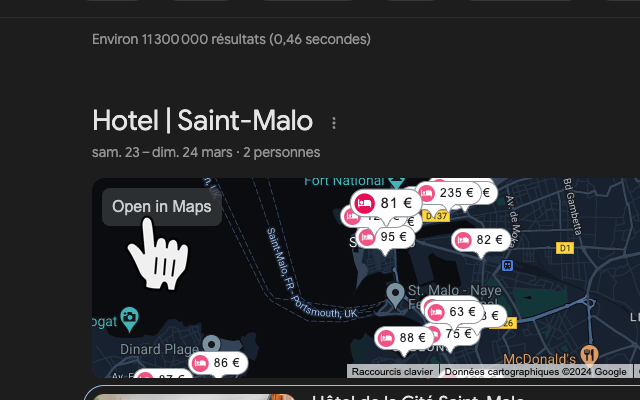 Google Maps Redirection