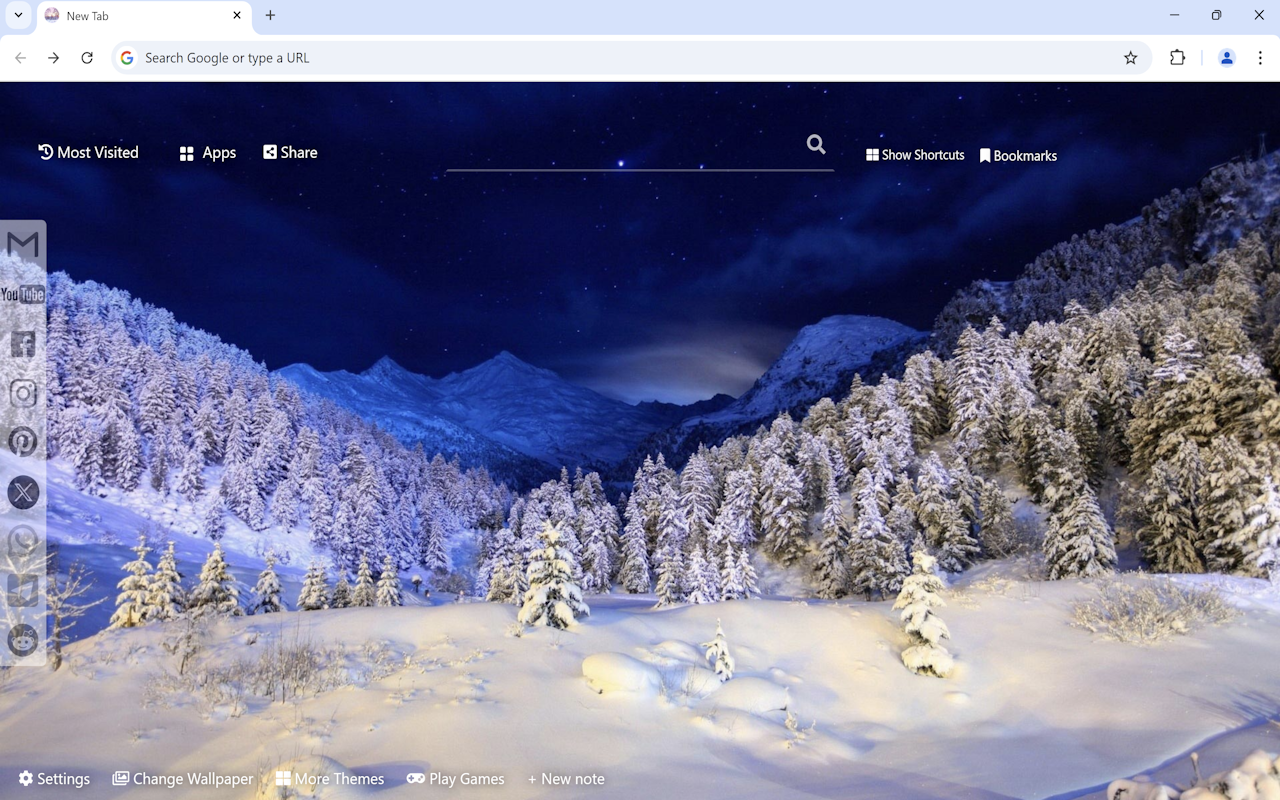 Winter Snow Wallpaper