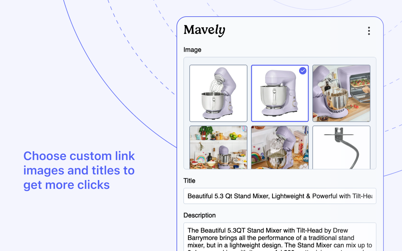 Mavely Link Creator