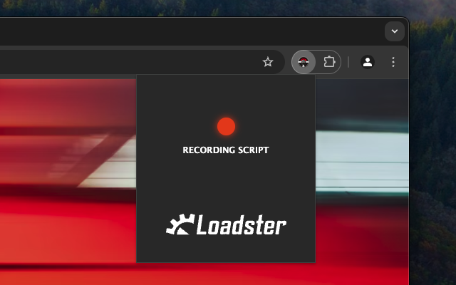 Loadster Recorder Extension