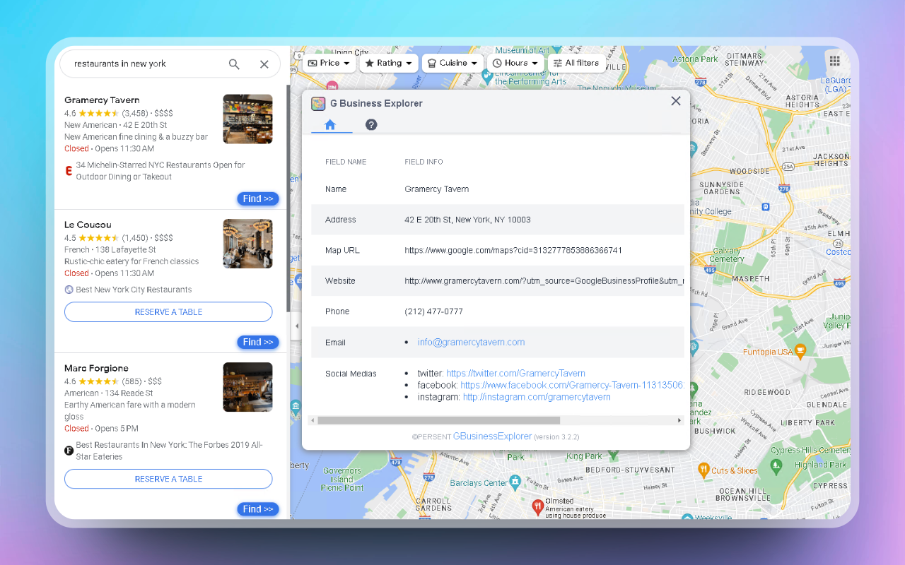 G Business Explorer - G Map Leads Finder