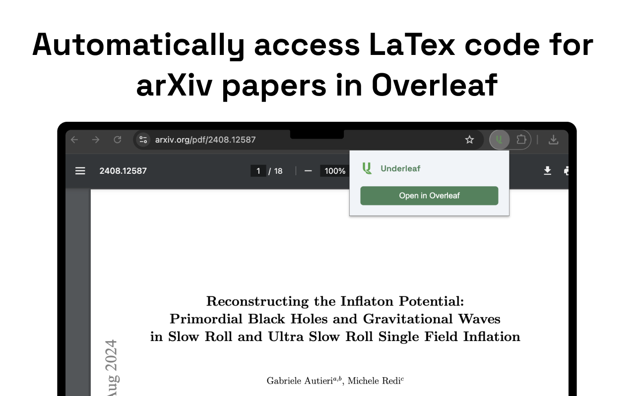 Underleaf | AI & Dark Mode for Overleaf
