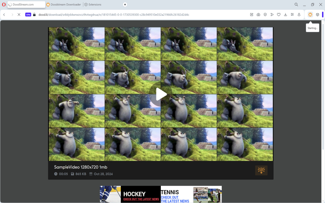 Doodstream Downloader