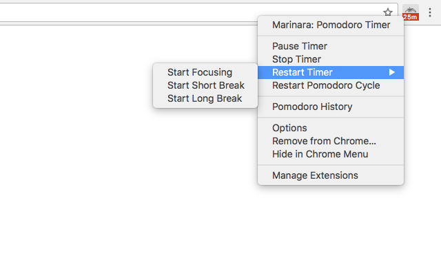 Marinara 2025: 番茄工作法（Pomodoro®）助理