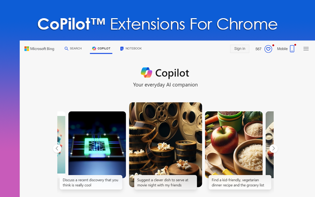 CoPilot™ Extensions For Chrome