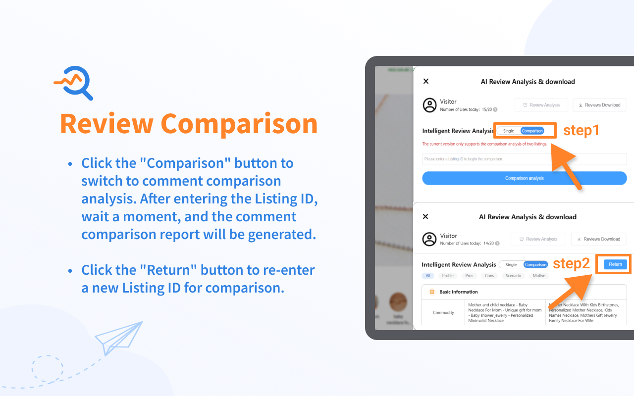 Etsy™ AI评论分析 & 下载