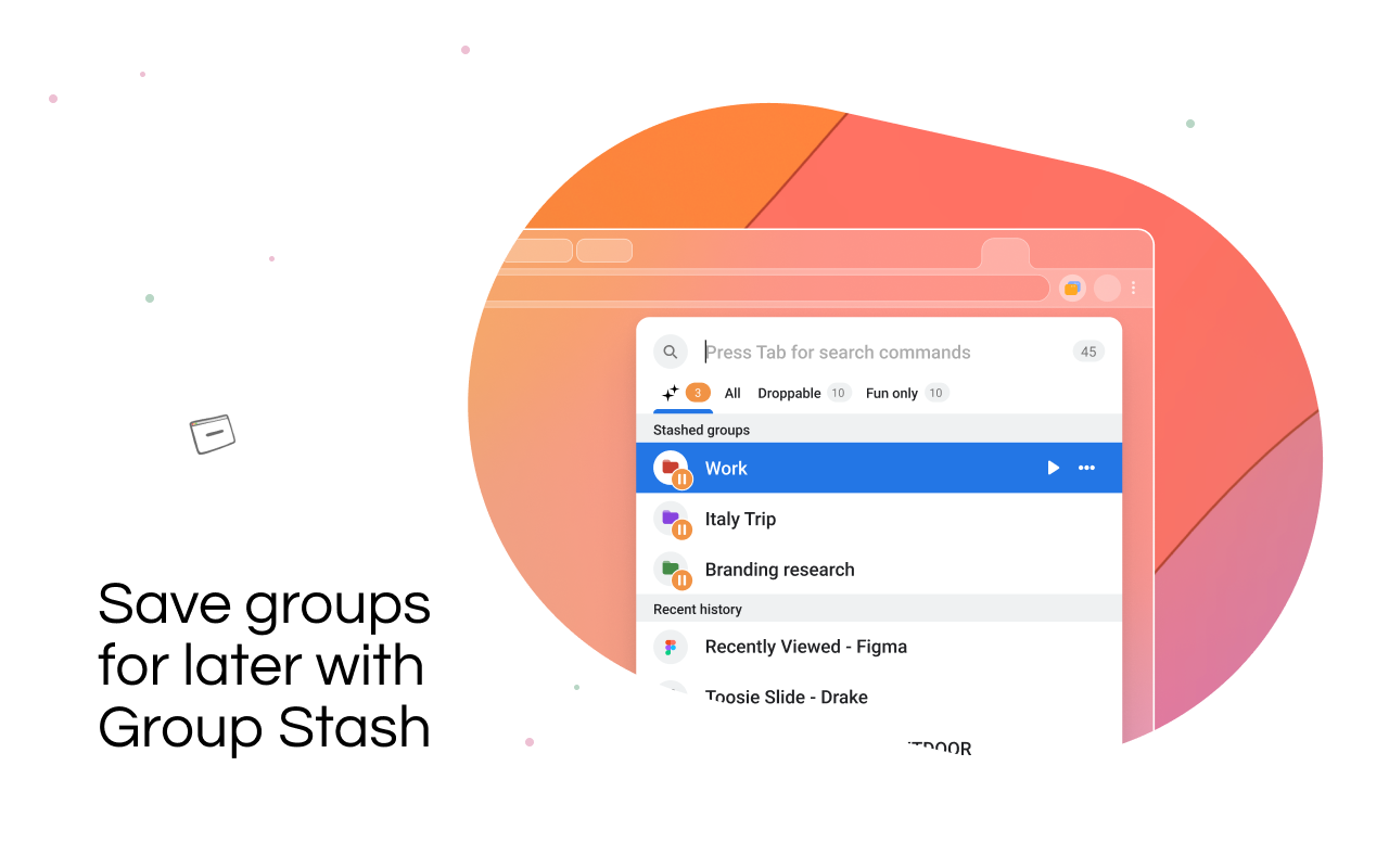 Tabbs — 快速搜索和标签管理