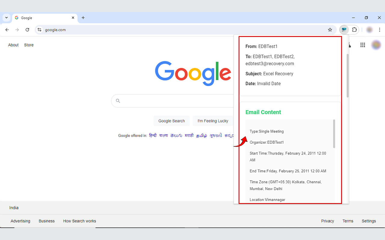 Online Email Viewer for MSG Files