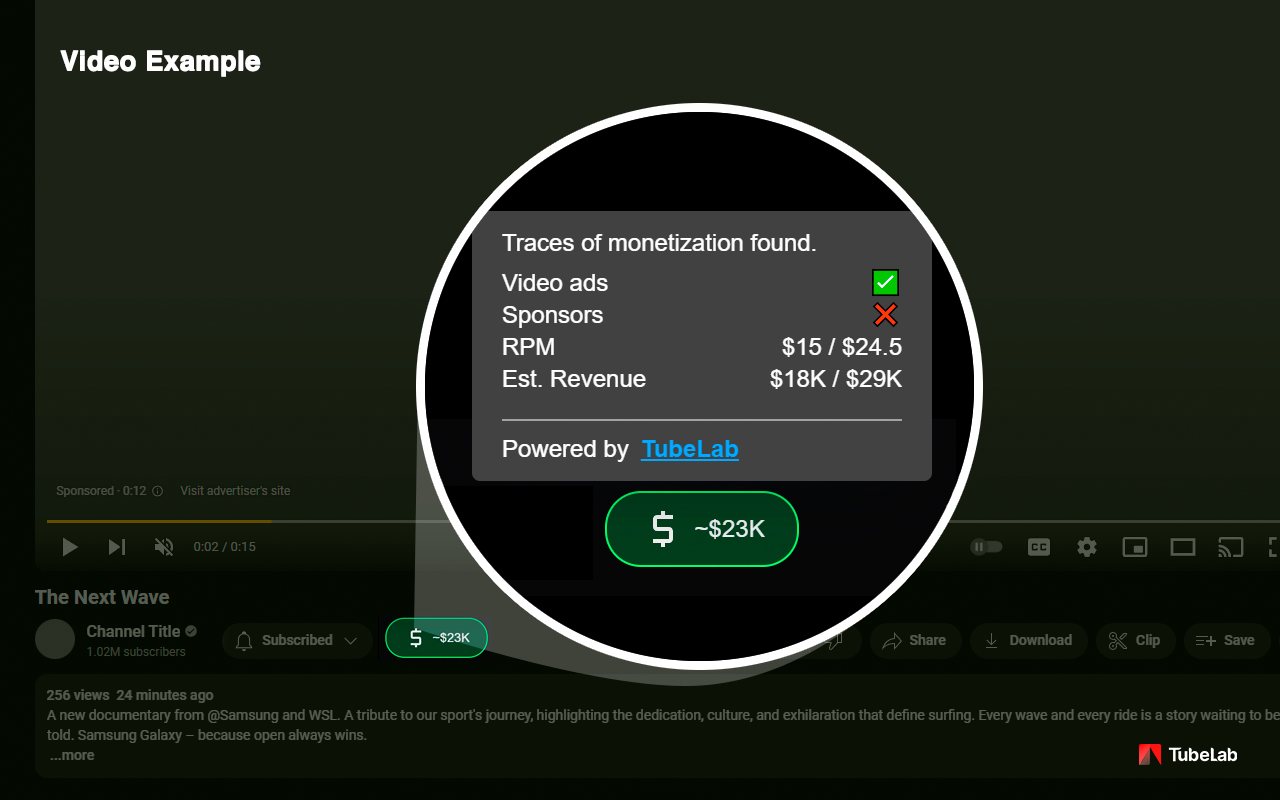 YouTube Monetization & RPM Checker by TubeLab