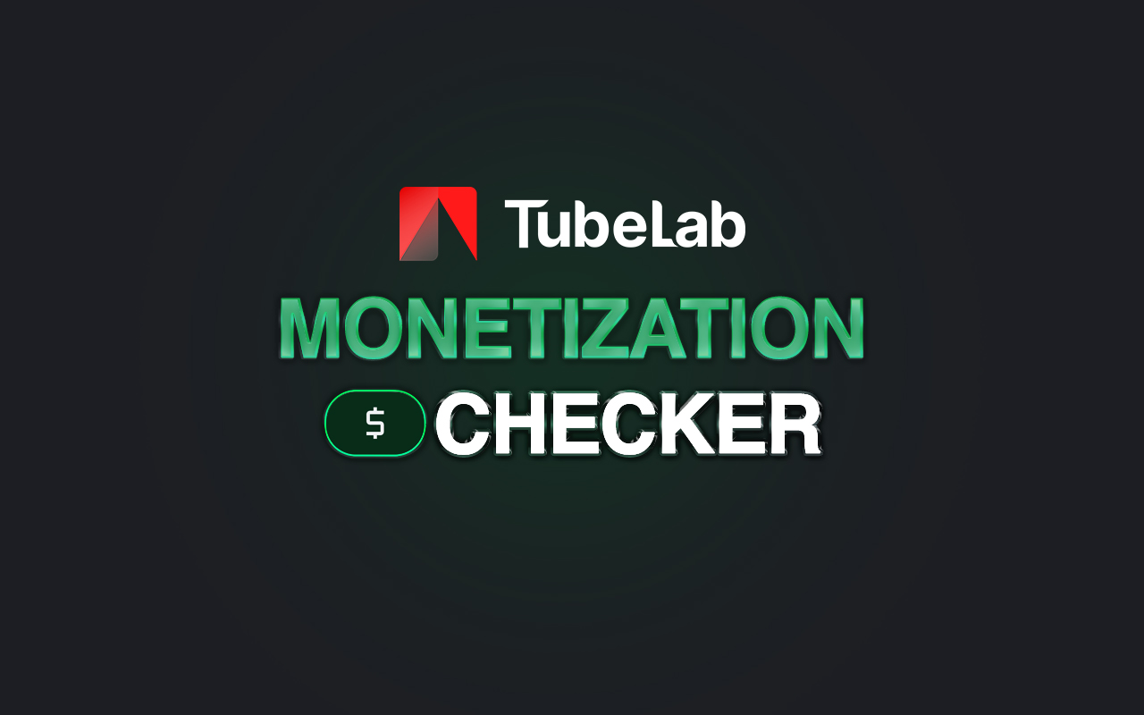 YouTube Monetization & RPM Checker by TubeLab