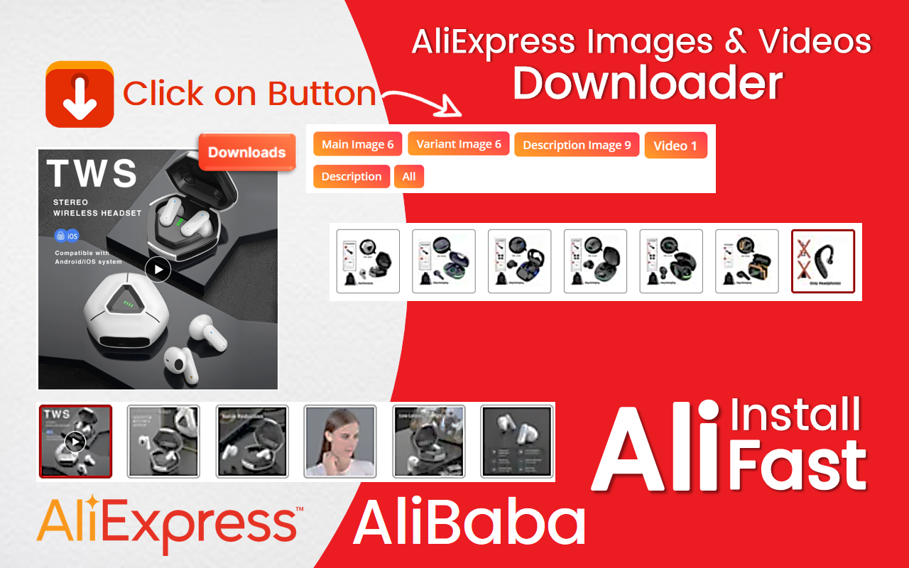 AliFast - Download Ali Images & Videos