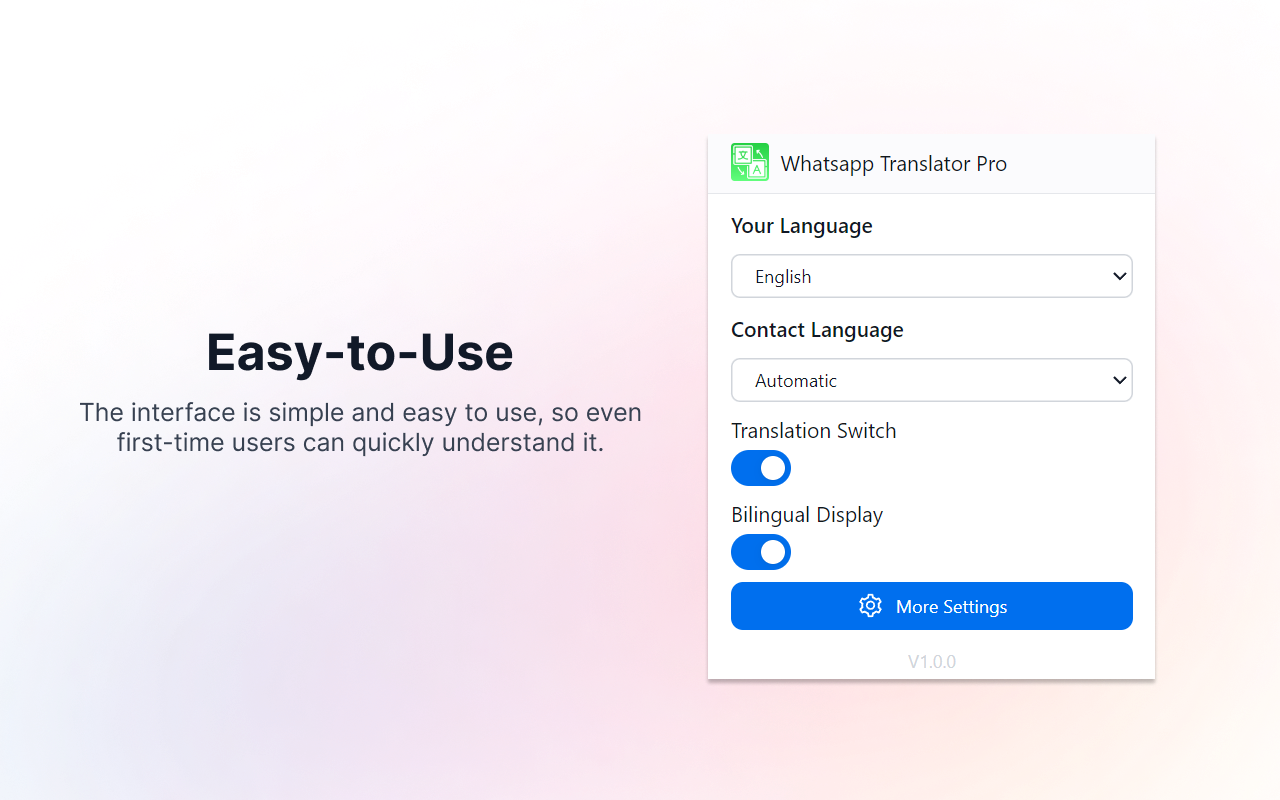 Whatsapp 翻译器 Pro