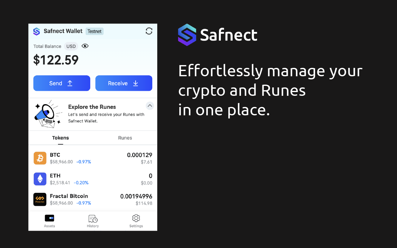 Safnect Wallet