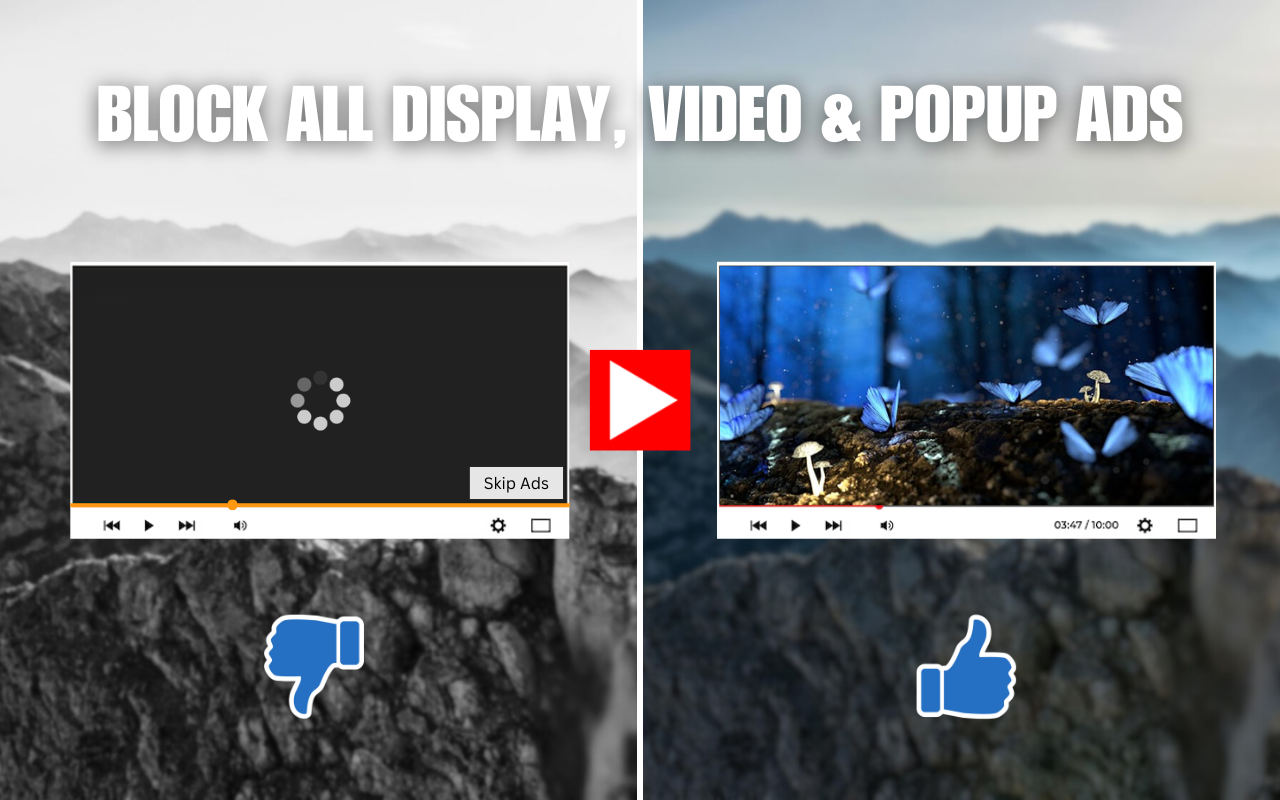 Youtube™广告拦截器 - 跳过广告