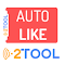 2TOOL - Auto Like & Thả tim tăng tương tác trên facebook