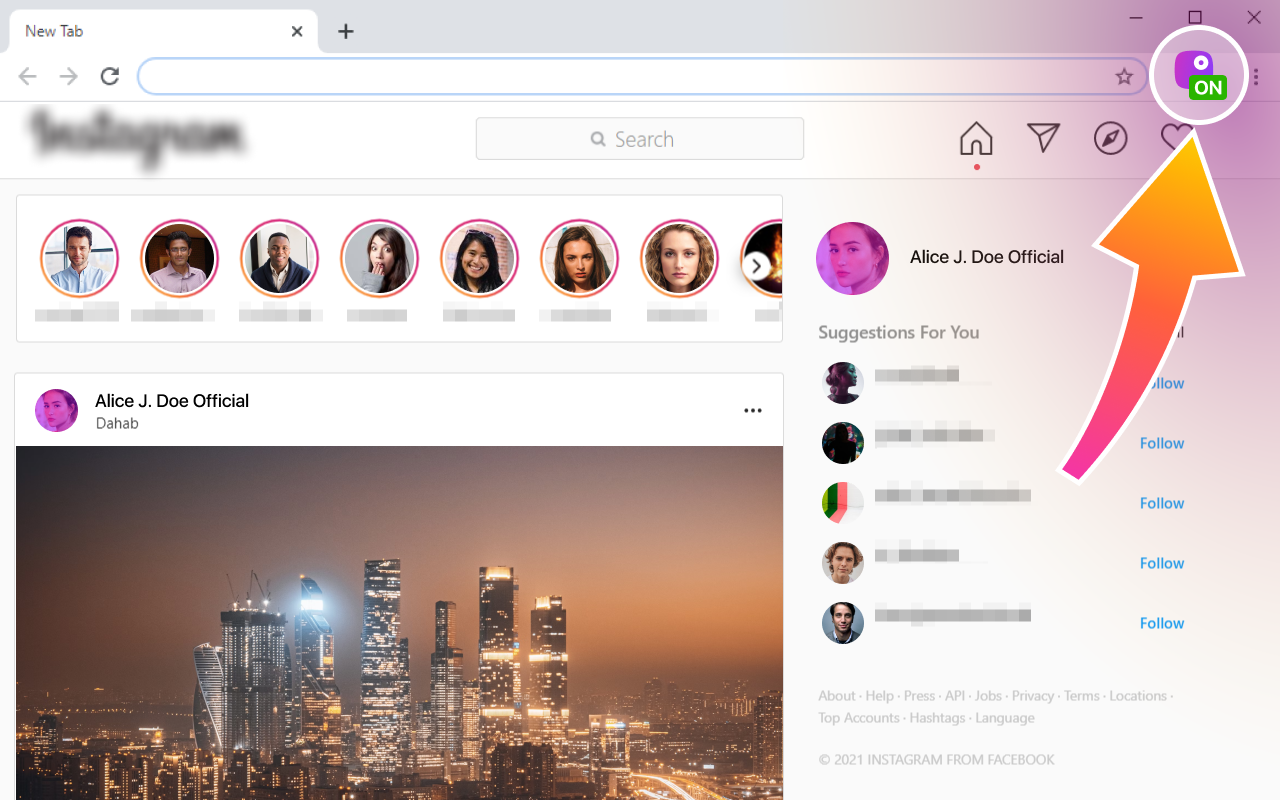 Unblocker for Instagram
