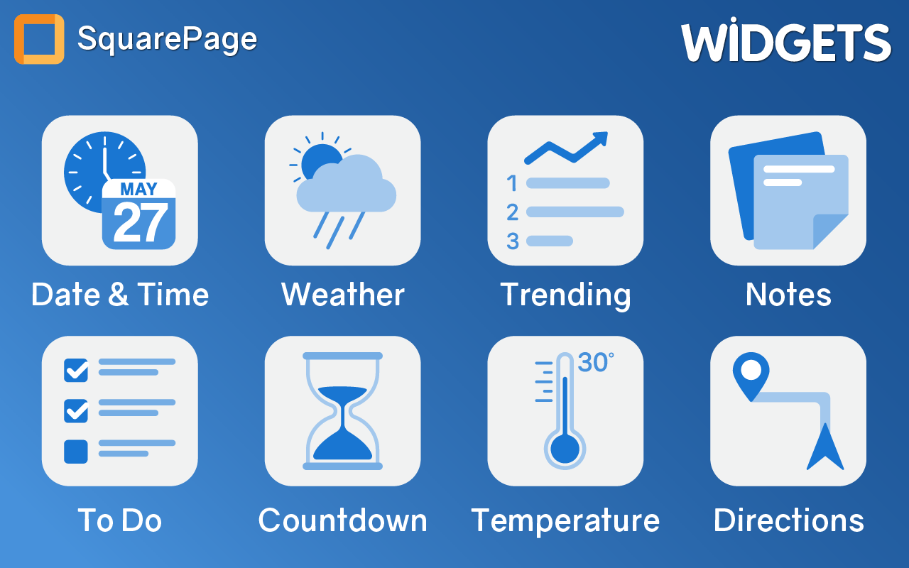 SquarePage (legacy version - phasing out)