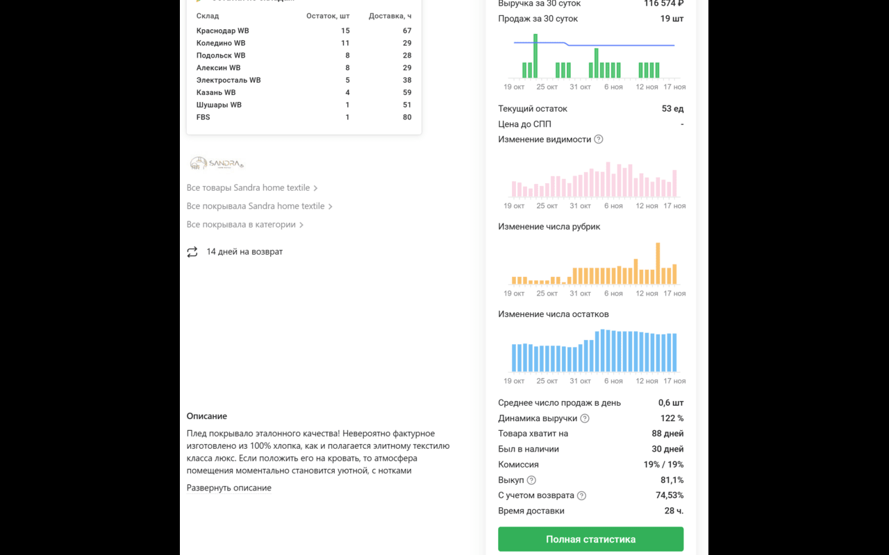 SALEFLOW - аналитика Wildberries и OZON